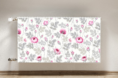 Cobertura magnética para radiador Rosas Pastel