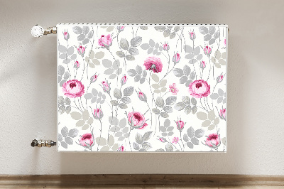 Cobertura magnética para radiador Rosas Pastel