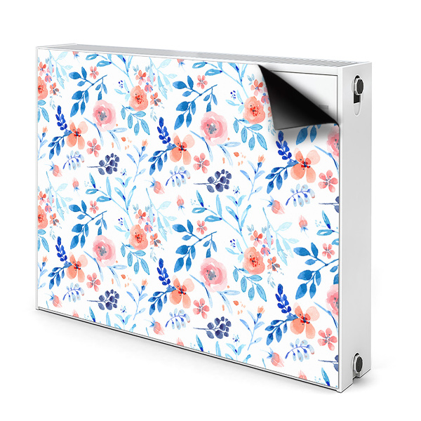 Cobertura magnética para radiador Arte botânica