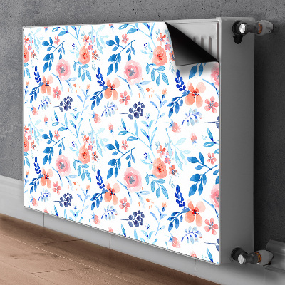 Cobertura magnética para radiador Arte botânica