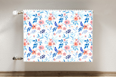 Cobertura magnética para radiador Arte botânica