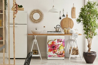 Capa magnética para máquina de lavar louça motivos indianos