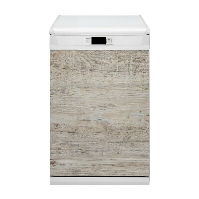 Capa magnética para máquina de lavar louça Madeira velha