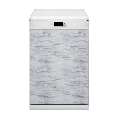 Painel magnético para máquina de lavar louça Padrão de pedra