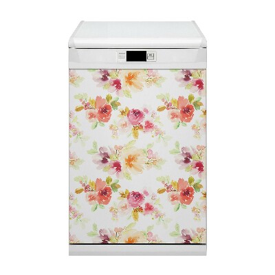 Capa magnética para máquina de lavar louça Padrão vintage