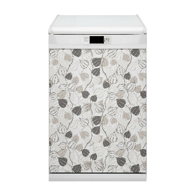 Painel magnético para máquina de lavar louça Ramos da Physalis