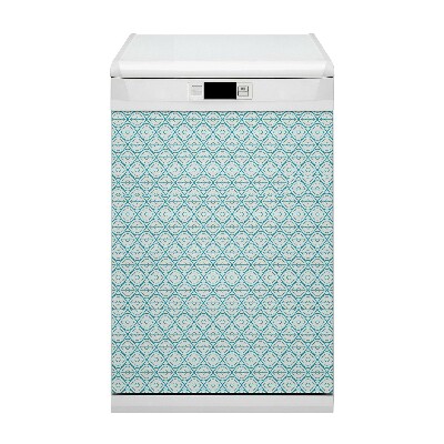 Capa magnética para máquina de lavar louça Padrão retrô