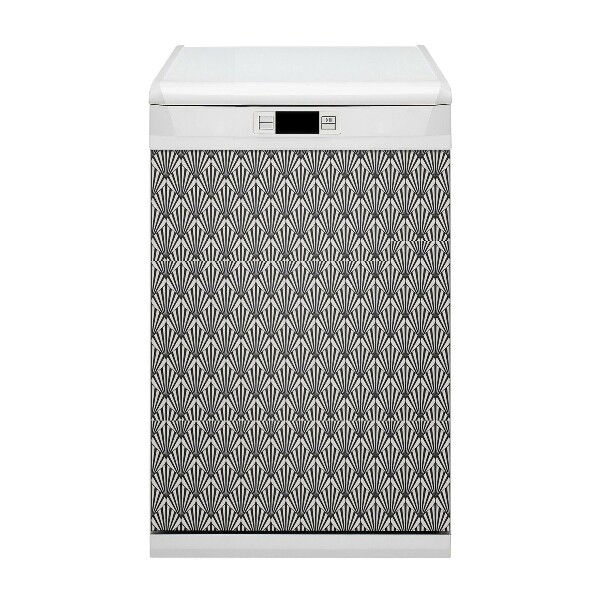 Capa magnética para máquina de lavar louça Padrões geométricos