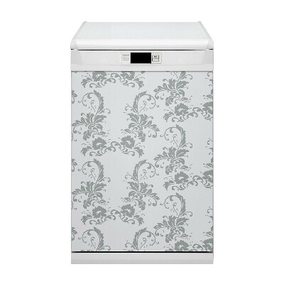 Painel magnético para máquina de lavar louça enfeite lilás