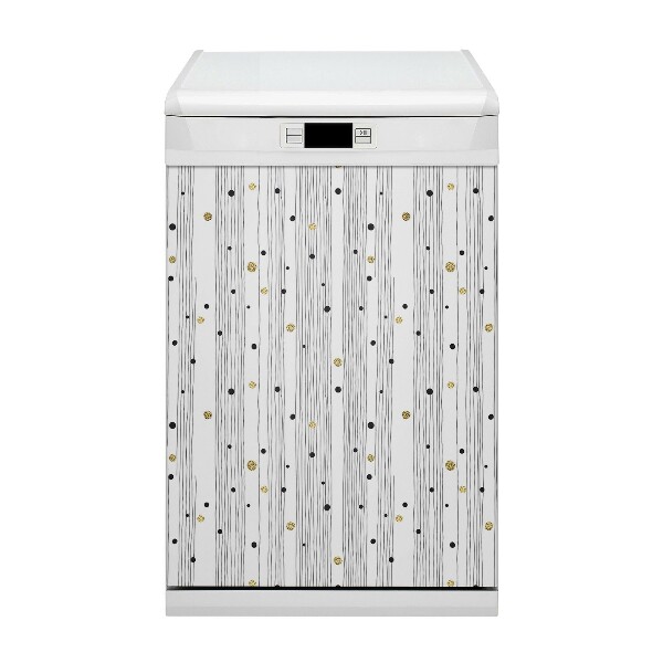 Capa magnética para máquina de lavar louça Linhas finas