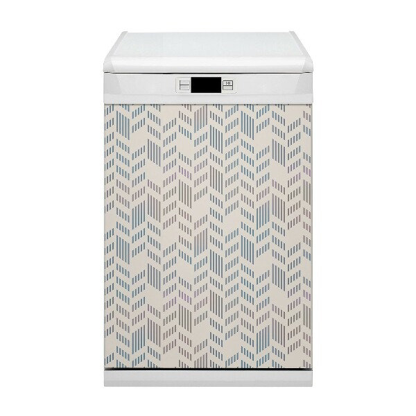 Capa magnética para máquina de lavar louça Geometria do abeto