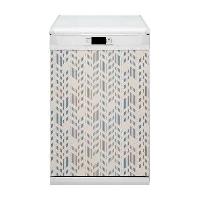 Capa magnética para máquina de lavar louça Geometria do abeto