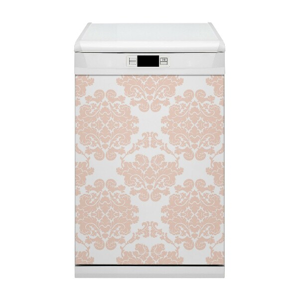 Painel magnético para máquina de lavar louça Enfeite de flor