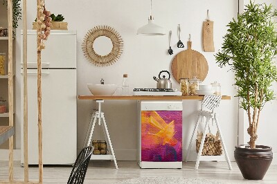 Capa magnética para máquina de lavar louça Pintura sobre tela