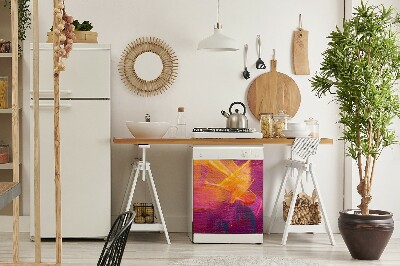 Capa magnética para máquina de lavar louça Pintura sobre tela