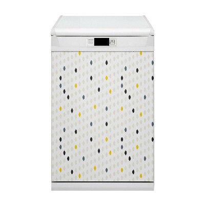 Painel magnético para máquina de lavar louça Limões coloridos