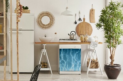 Painel magnético para máquina de lavar louça Raios azuis