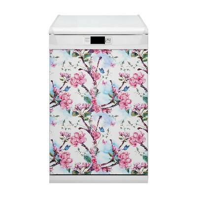 Painel magnético para máquina de lavar louça Árvore de damasco