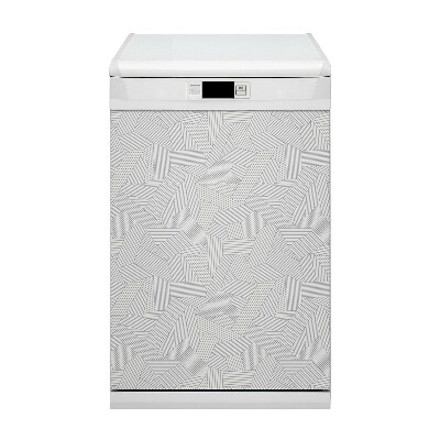 Painel magnético para máquina de lavar louça Padrão de ornamento