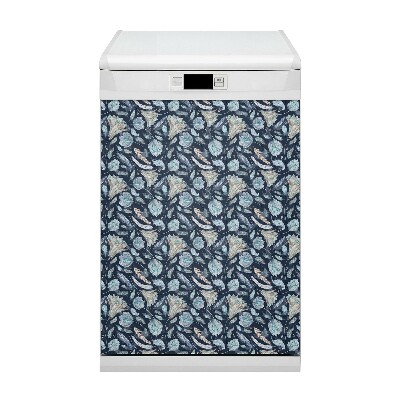 Painel magnético para máquina de lavar louça Padrão Boho