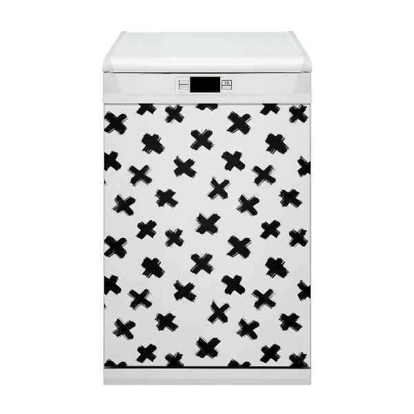 Painel magnético para máquina de lavar louça Pinceladas