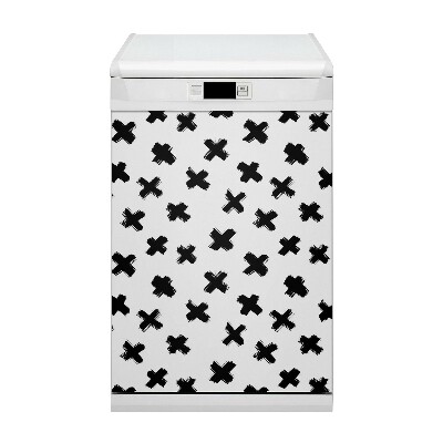 Painel magnético para máquina de lavar louça Pinceladas