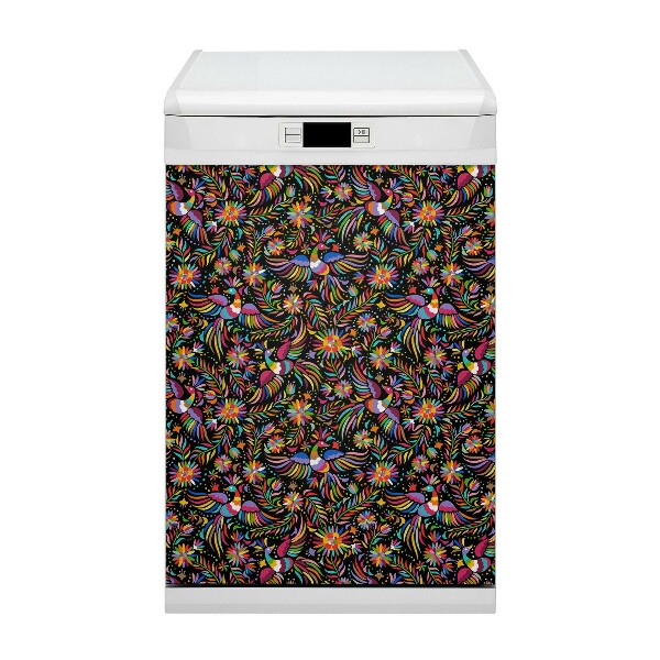 Capa magnética para máquina de lavar louça estilo mexicano