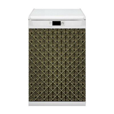 Capa magnética para máquina de lavar louça Estilo Art Déco
