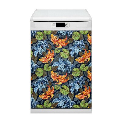 Capa magnética para máquina de lavar louça Peixinho dourado