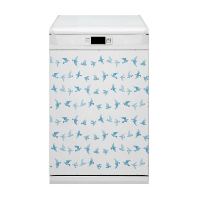 Capa magnética para máquina de lavar louça Andorinhas