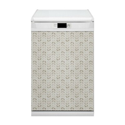 Capa magnética para máquina de lavar louça Vetores dourados