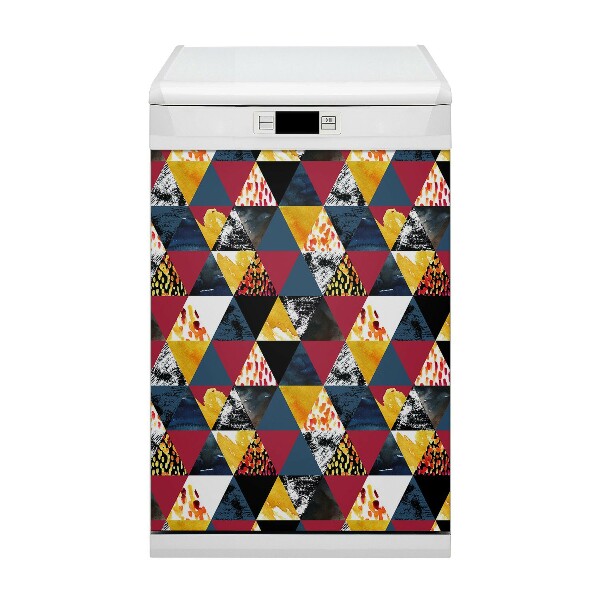 Painel magnético para máquina de lavar louça Mosaico de outono