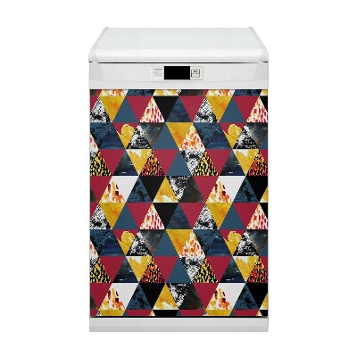 Painel magnético para máquina de lavar louça Mosaico de outono