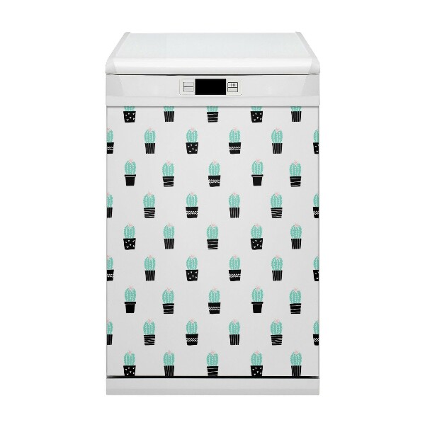 Painel magnético para máquina de lavar louça Cactos