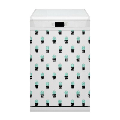 Painel magnético para máquina de lavar louça Cactos