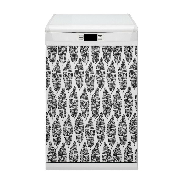 Painel magnético para máquina de lavar louça Padrão de folha