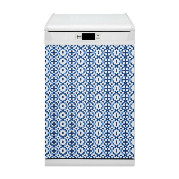 Capa magnética para máquina de lavar louça Padrão marroquino