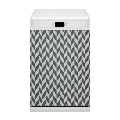 Painel magnético para máquina de lavar louça Vetores cinzas