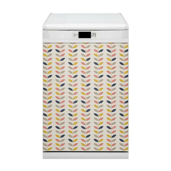 Painel magnético para máquina de lavar louça Galhos e folhas