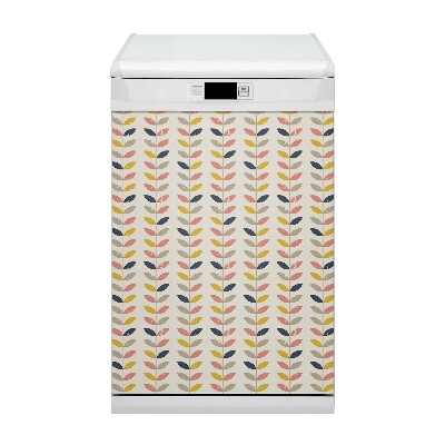 Painel magnético para máquina de lavar louça Galhos e folhas