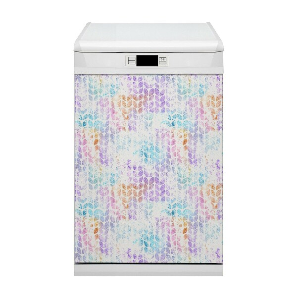 Capa magnética para máquina de lavar louça Folha de Glitter