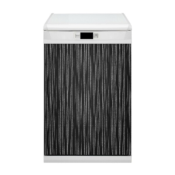 Painel magnético para máquina de lavar louça Projeto Preto