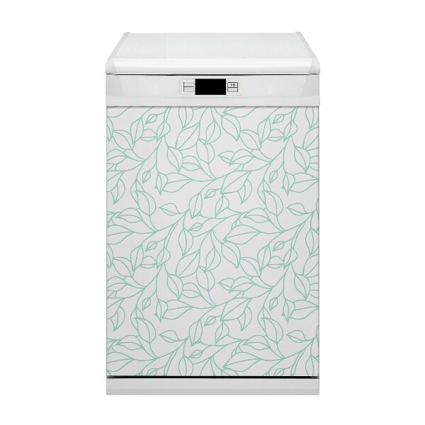 Capa magnética para máquina de lavar louça Arte desenhada