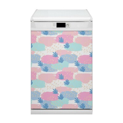 Capa magnética para máquina de lavar louça pegadas