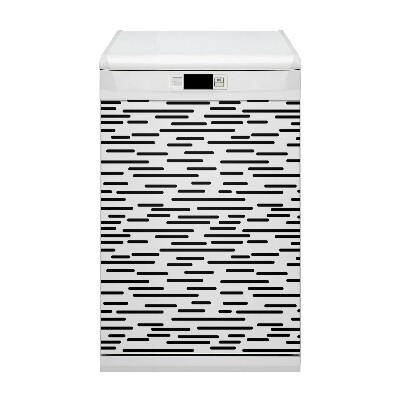 Capa magnética para máquina de lavar louça Linhas tracejadas