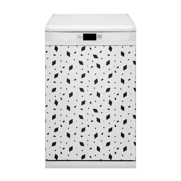 Capa magnética para máquina de lavar louça Motivos geométricos