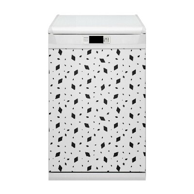 Capa magnética para máquina de lavar louça Motivos geométricos