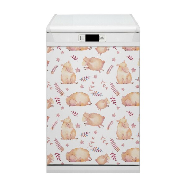 Painel magnético para máquina de lavar louça Ovelha