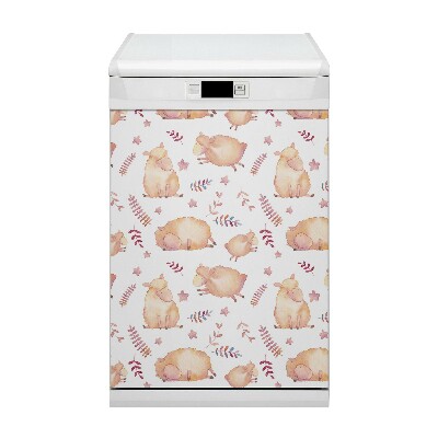 Painel magnético para máquina de lavar louça Ovelha