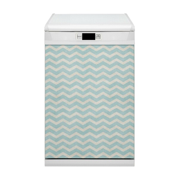 Painel magnético para máquina de lavar louça Ziguezagues